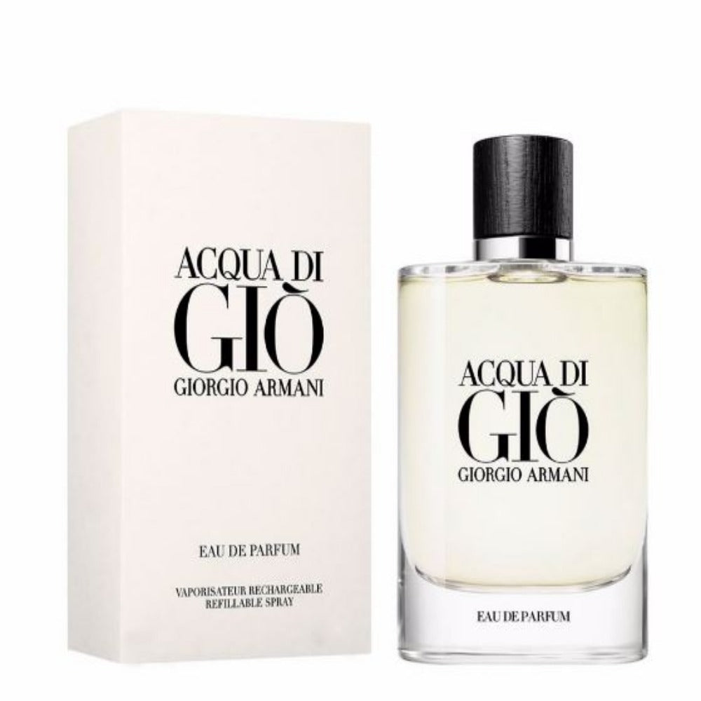 Acqua Di Gio Di Giorgio Armani Eau De Parfum 75ml Vaporisateur Rechargeable Profumo Uomo 1255