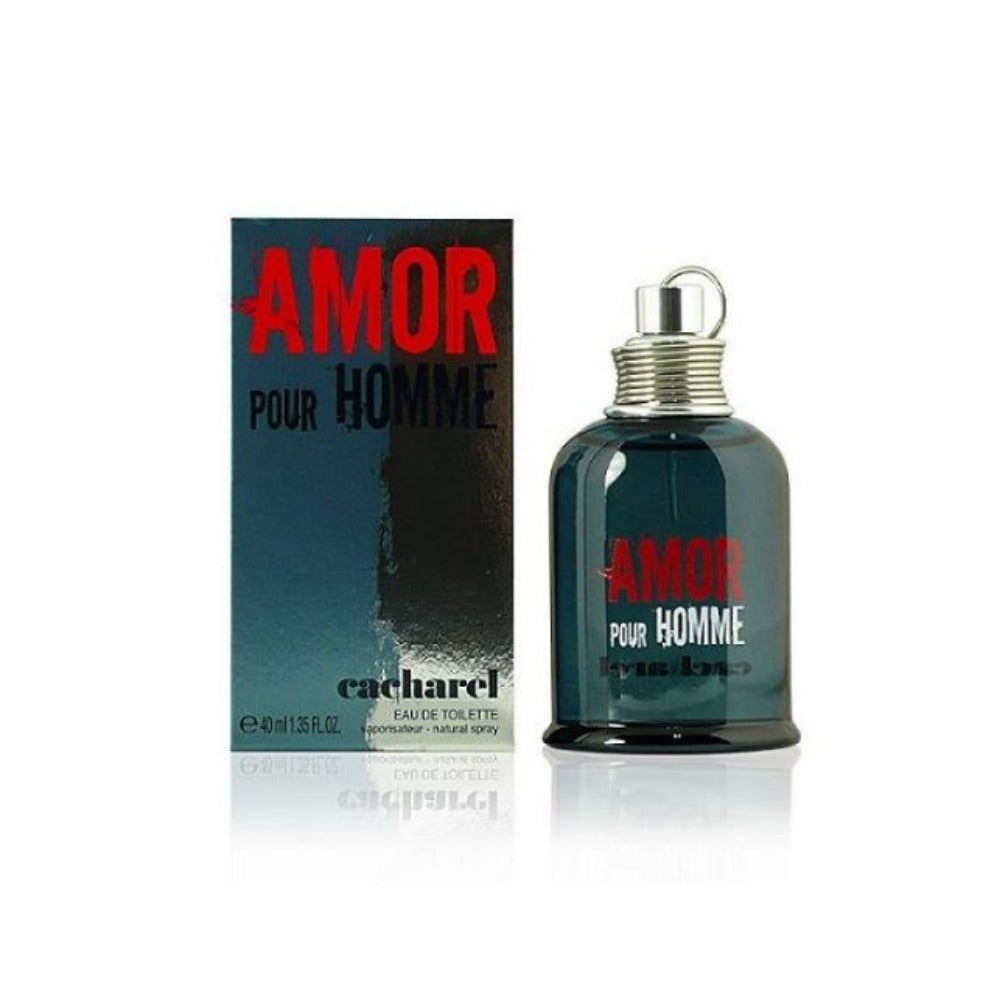 Amor Pour Homme Di Cacharel Eau De Toilette 40 Ml Profumo Uomo Natural Spray Vaporisateur 1415