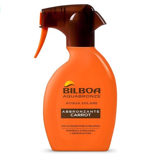 Bilboa Aquabronze Abbronzante Carrot Spray 250ml Con Melanina Solari 118