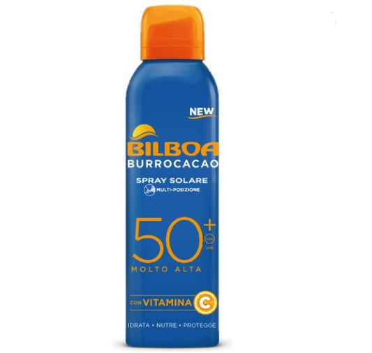 Bilboa Burrocacao Solare 150 Ml. Fp50 Spray Molto Alta Vitamina C Solari 4552