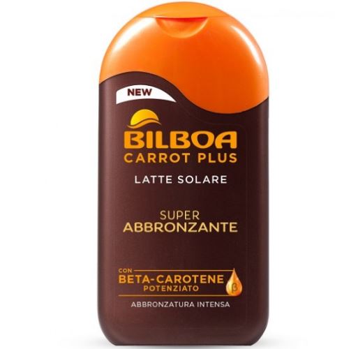 Bilboa Carrot Plus Latte Solare Super Abbronzante Solari 4532