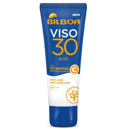 Bilboa Viso 30 Alta UVA Con Vitamina C Anti-Macchie 50ml Solari 126
