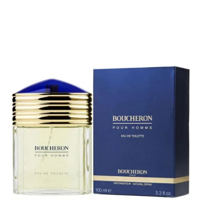 Boucheron Pour Homme Eau De Toilette 100 ml Natural Spray Vaporisateur Profumo Uomo 4089 - MARANNASHOP