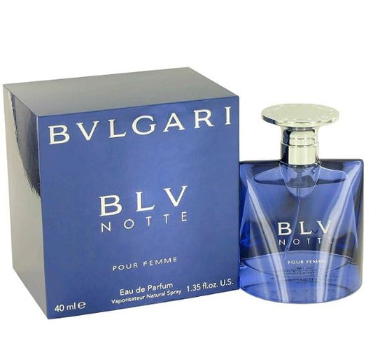 Bvlgari BLV Notte 40ml Eau de Parfum Profumo Donna Old Natural Spray Vaporisateur Discontinuato Raro 4391