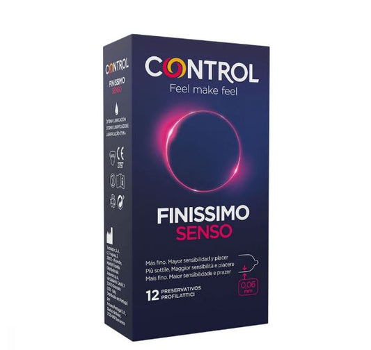 Control Finissimo Senso 12 Profilattici Feel Make Feel Preservativi Lubrificati  4104