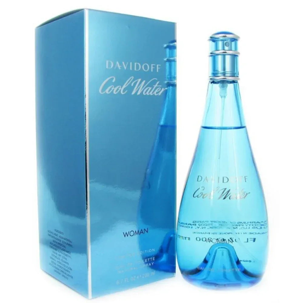 Davidoff Cool Water Woman Eau De Toilette 100 ml Profumo Donna Natural Spray Vaporisateur 841 - MARANNASHOP