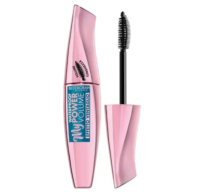 Deborah Milano Mascara My Power Volume Waterproof Black Effetto Ventaglio Make-Up 4127 - MARANNASHOP