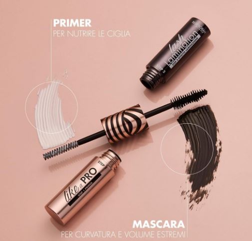 Deborah Milano Mascara Like A Pro Lash Lamination Primer E Mascara Make-Up 7280