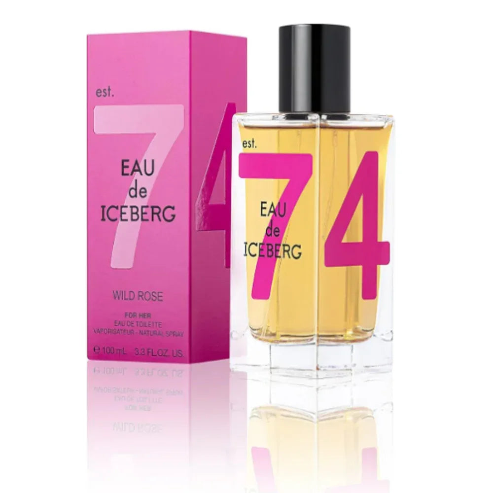 Eau De Iceberg Wild Rose Eau De Toilette Pour Femme 100 Ml Spray Profumo Donna 1021 - MARANNASHOP