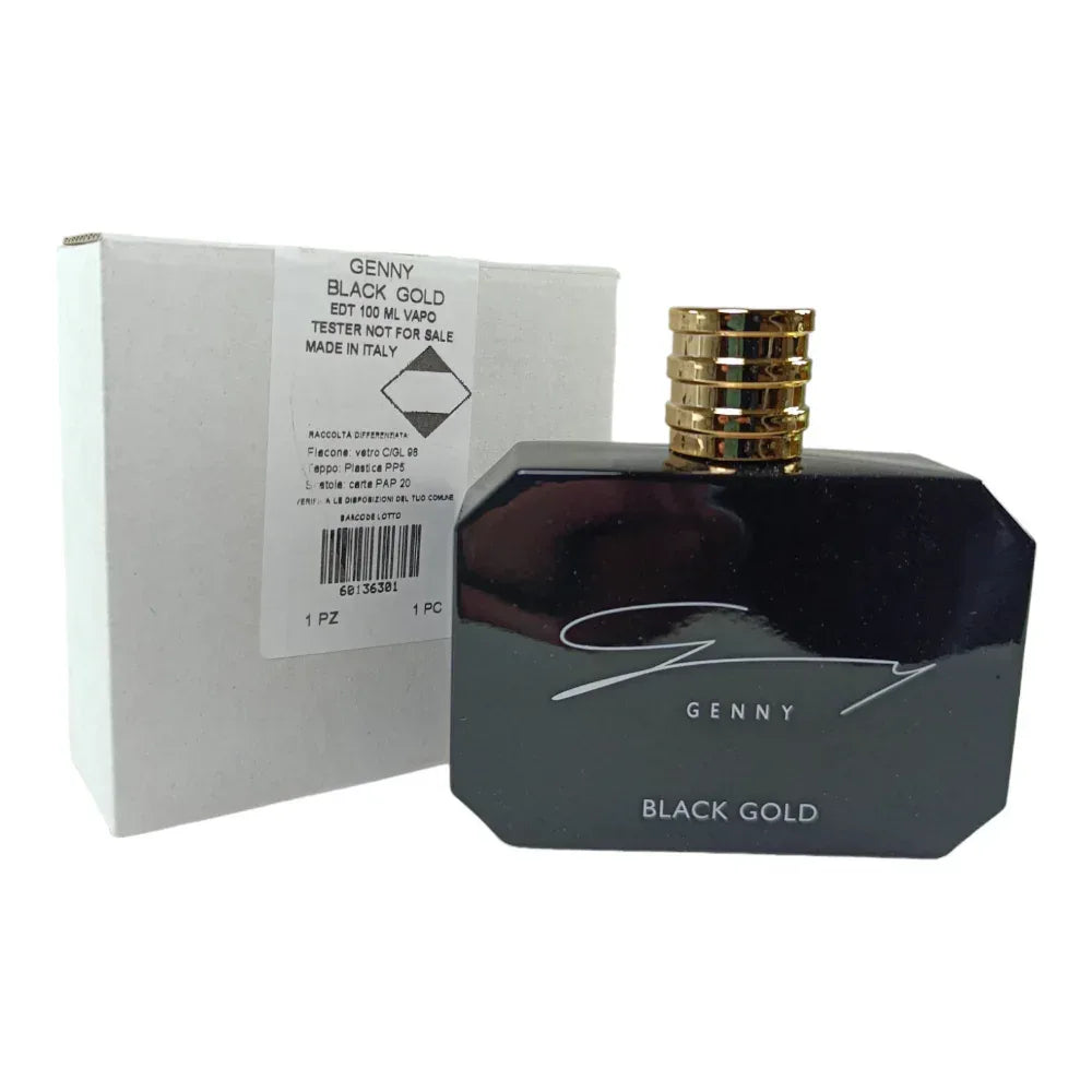 Genny Black Gold Eau De Toilette 100 ml Donna Nuovo No Ricondizionato Scatola Bianca - MARANNASHOP