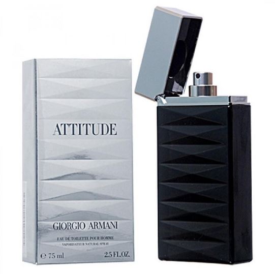 Giorgio Armani Attitude 75ml Eau De Toilette Spray Profumo Uomo 7148 Old