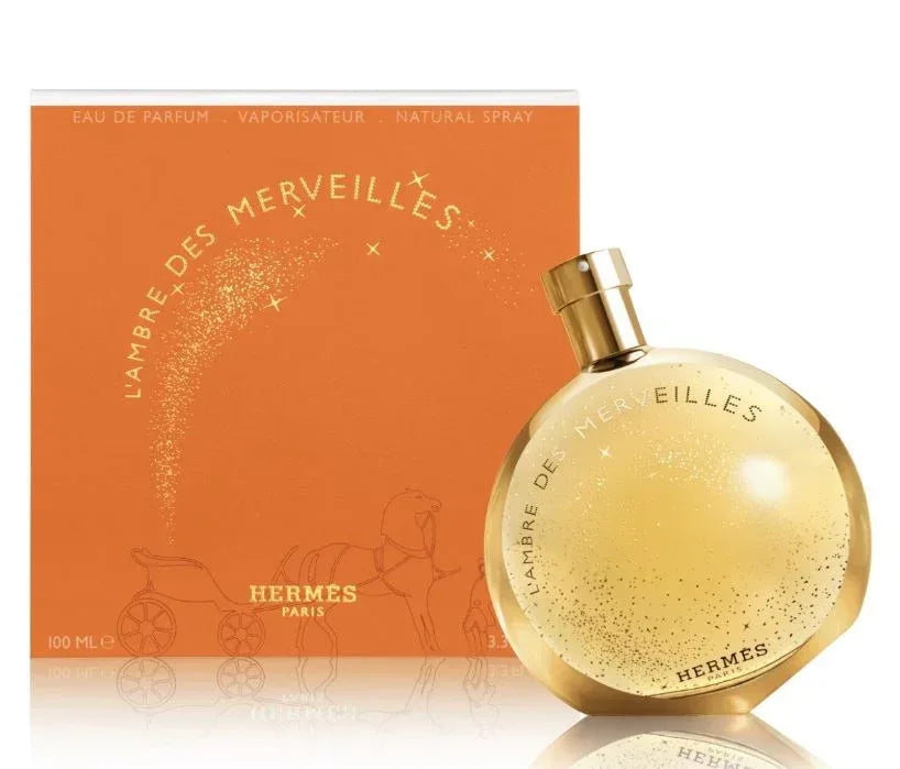 Hermes Paris L'ambre De Merveilles Eau De Parfum Natural Spray Profumo Unisex Uomo Donna 4135 - MARANNASHOP