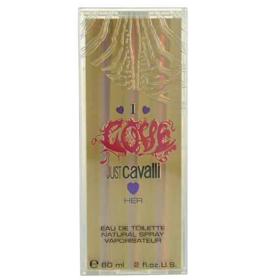 I Love Just Cavalli Her Eau De Toilette Natural Spray Vaporisateur Profumo Donna Discontinuato Raro 4396