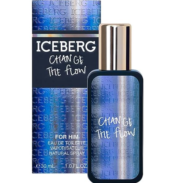 Iceberg Change The Flow for Him Eau De Toilette Natural Spray 30 ml Vaporisateur Profumo Uomo 4114