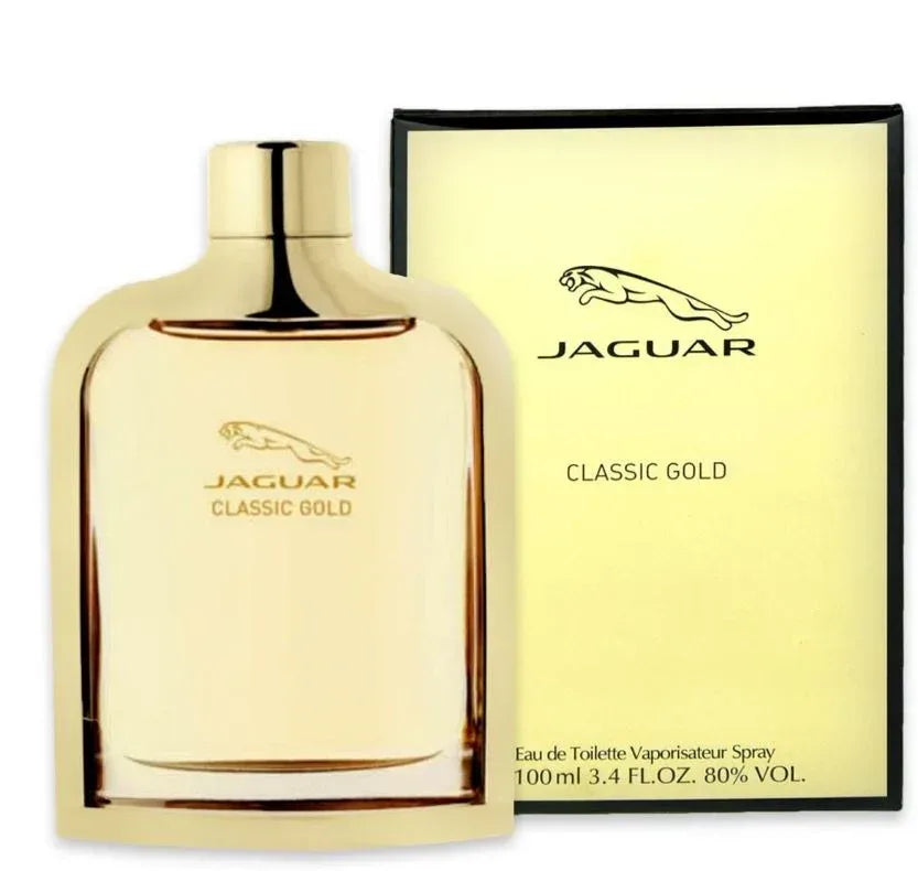 Jaguar Classic Gold Profumo Uomo Eau De Toilette 100ml Natural Spray Vaporisateur Discontinuato 4096 - MARANNASHOP