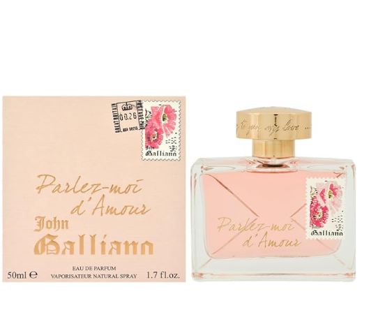 Parlez Moi D'Amour de John Galliano Profumo Donna Eau De Parfum 50ml Natural Spray Discontinuato4386