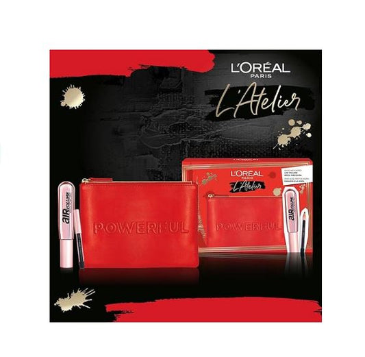 L'Oréal Paris Mascara Air Volume Matita Occhi Pochette Powerful Make-Up Trousse Palette 4343