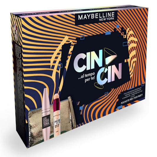 Maybelline Pochette Mascara Ciglia Sensazionali e Correttore 01 Palette Make-Up 4099
