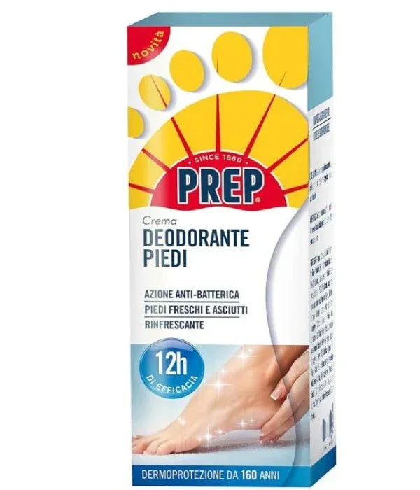 Prep Crema Deodorante Piedi Emolliente Cura Dei Piedi Freschi e Asciutti 75ml 4149 - MARANNASHOP
