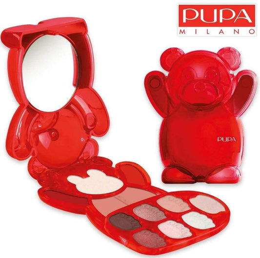 Pupa Trousse Palette  Happy Bear Limited Edition Rossa 003 Trucchi Donna Make-Up 4109