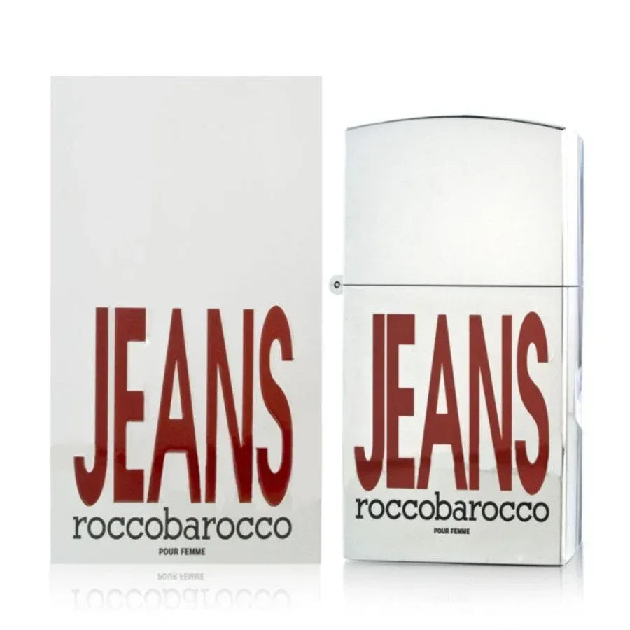 Jeans Roccobarocco Pour Femme Eau De Parfum 75 Ml Natural Spray Vaporisateur Profumo Donna 132 - MARANNASHOP