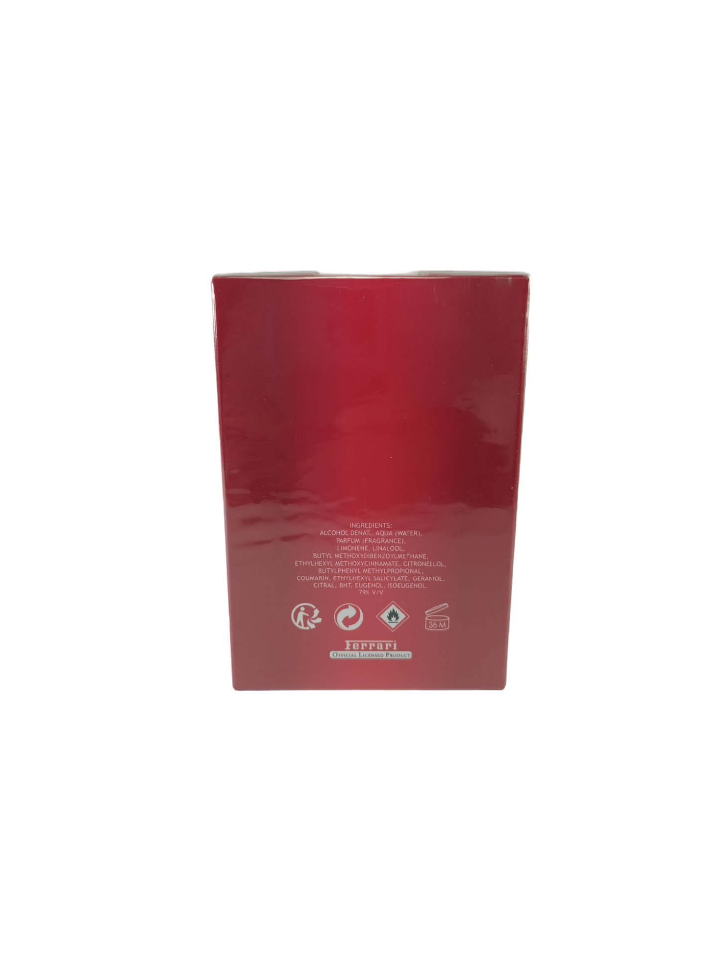 Scuderia Ferrari Red 125 ML Eau De Toilette Natural Spray Profumo Uomo Discontinuato 1162