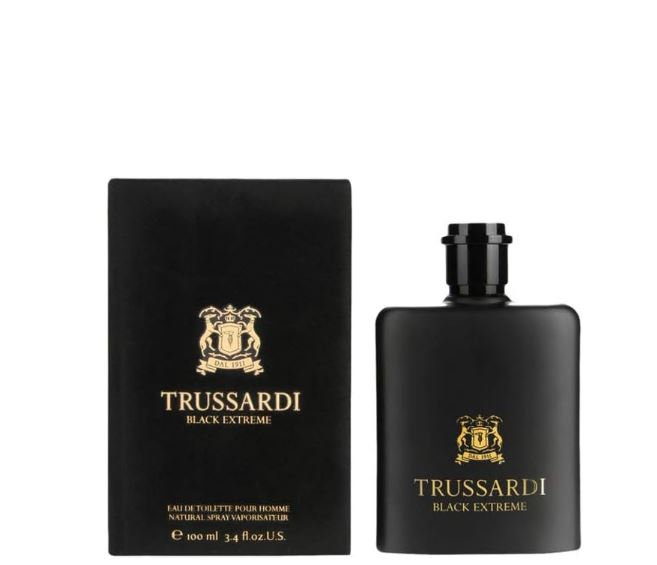 Trussardi Black Extreme Eau De Toilette 100ml Natural Spray Profumo Uomo 7005