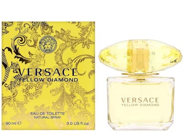 Versace Yellow Diamond Eau De Toilette Natural Spray Profumo Donna 4510