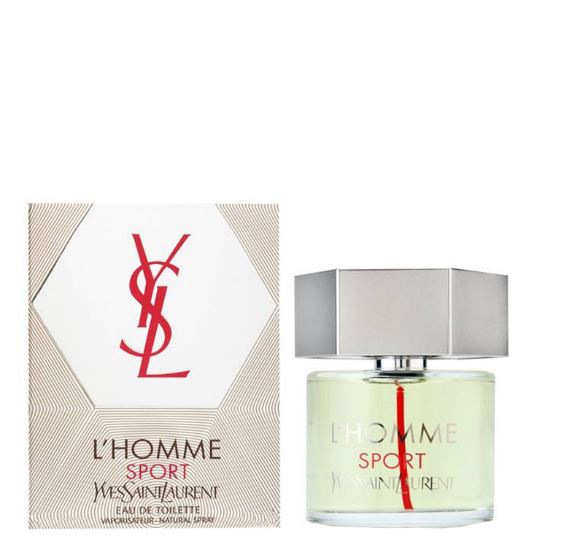 Yves Saint Laurent L'Homme-Sport 60ml Eau De Toilette Spray Profumo Uomo 4568
