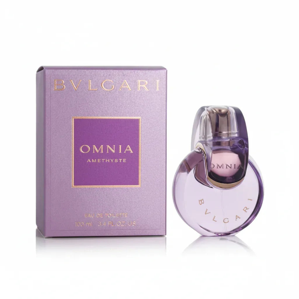 Bvlgari Omnia Amethyste Eau de Toilette 100 ml Natural Spray Profumo Donna 7258 - MARANNASHOP