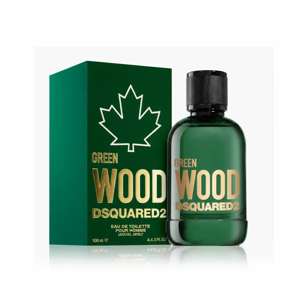 Green Wood Dsquared2 Eau De Toilette 100 Ml Pour Homme Spray Profumo Uomo 1007 - MARANNASHOP