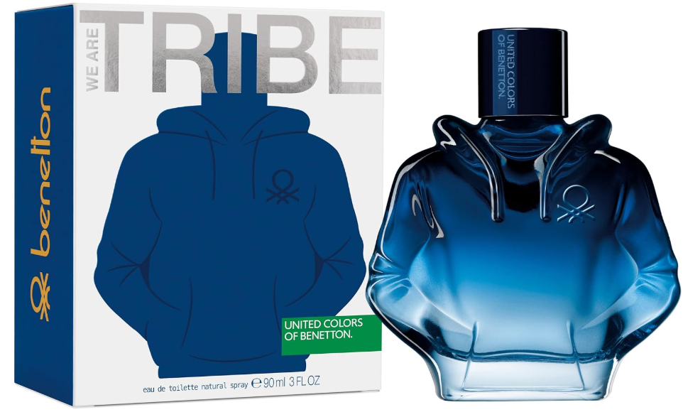 Foto originale della confezione Benetton We Are Tribe