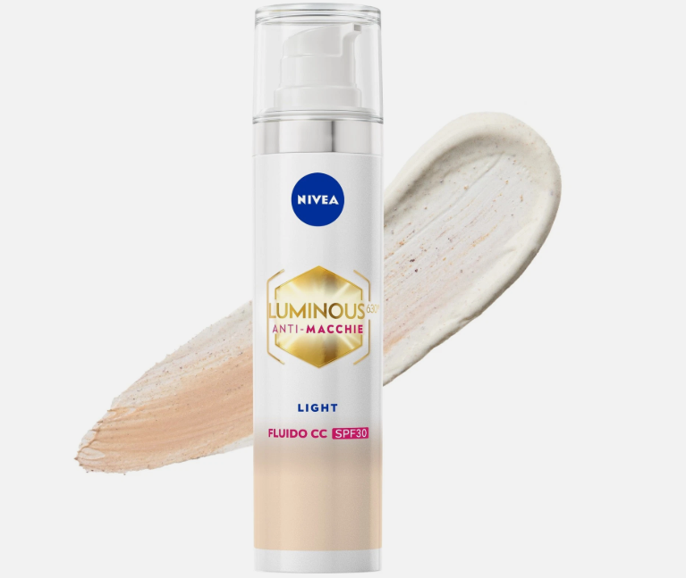 NIVEA Luminous630 Anti-Macchie Fluido CC SPF30 – immagine originale prodotto