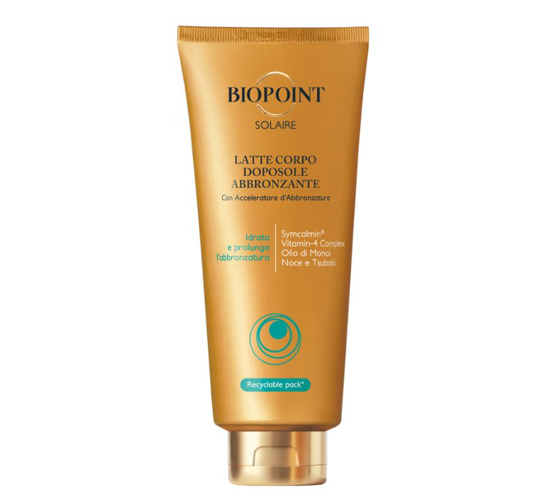 Biopoint Solaire – Latte Corpo Doposole Abbronzante Solari 400ml