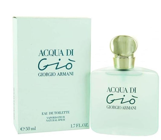 Giorgio Armani Acqua di Giò Eau de Toilette Natural Spray Vaporisateur 50 ml Profumo Donna 4357