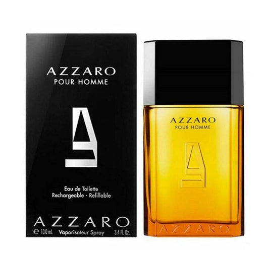 Azzaro Pour Homme Eau De Toilette Ricaricabile 100 Ml Vaporisateur Natural Spray Profumo Uomo 1103