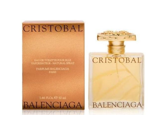 Cristobal Balenciaga 50ml Eau De Toilette Natural Spray Profumo Donna 4535