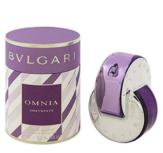 Bvlgari Omnia Amethyste Eau De Toilette 65ml Natural Spray Profumo Donna 4479