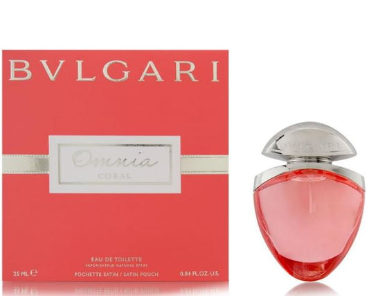 Bvlgari Omnia Coral 25ml Eau De Toilette Spray Profumo Donna 4525