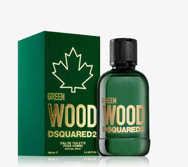 Green Wood Dsquared2 Eau De Toilette 100 Ml Pour Homme Spray Profumo Uomo 1007