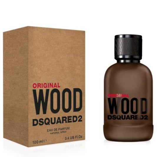 Dsquared 2 Original Wood Eau De Parfum 30 Ml o 100 ml Natural Spray Vaporisateur Profumo Uomo 1054