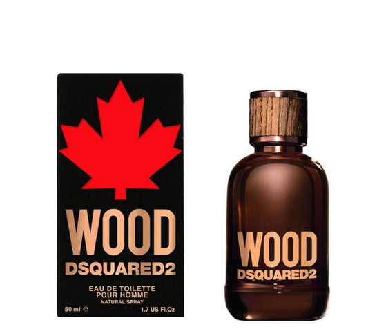 Dsquared2 Wood For Him Eau De Toilette Pour Homme 50 Ml o 100 Ml Natural Spray Profumo Uomo 1090