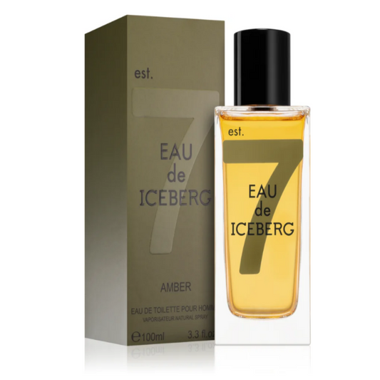 Eau De Iceberg Amber Eau De Toilette Pour Homme Spray 100 Ml Profumo Uomo 1022