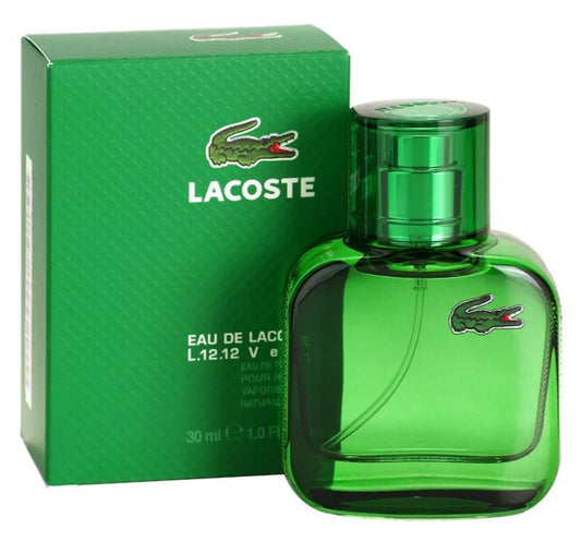 Eau De Lacoste L.12.12 Vert 30ml o 100ml Eau De Toilette Profumo Uomo Natural Spray Vaporisateur 1200