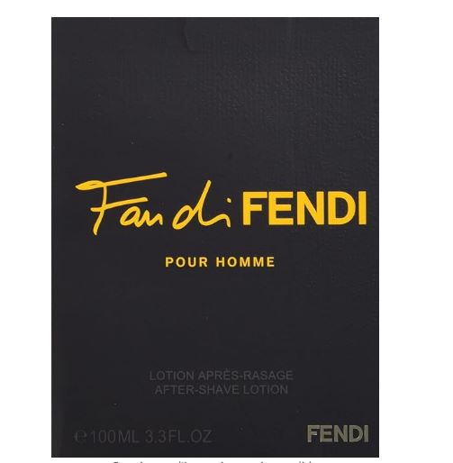 Fan Di Fendi Pour Homme 100ml Lotion Apres Rasage Dopobarba Uomo After Shave 4933