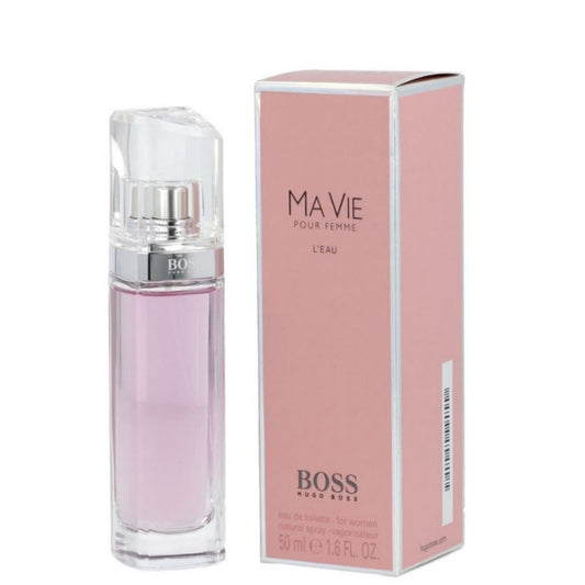 Hugo Boss Ma Vie Pour Femme L'Eau EDT Eau de Toilette 50 ml  Natural Spray Profumo Donna 4052