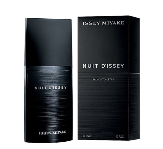 Issey Miyake Nuit D'issey Eau De Toilette 125 Ml Natural Spray Vaporisateur Profumo Uomo V0009