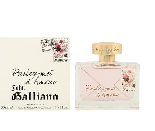 Parlez Moi D'Amour de John Galliano Profumo Donna Eau De Toilette 50ml Natural Spray Discontinuato 4385