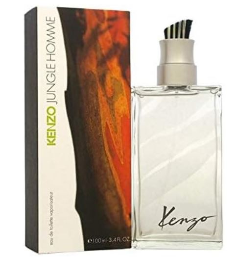 Kenzo Jungle Homme Eau De Toilette 100ml Profumo Uomo Natural Spray Vaporisateur Discontinuato  Raro 4405