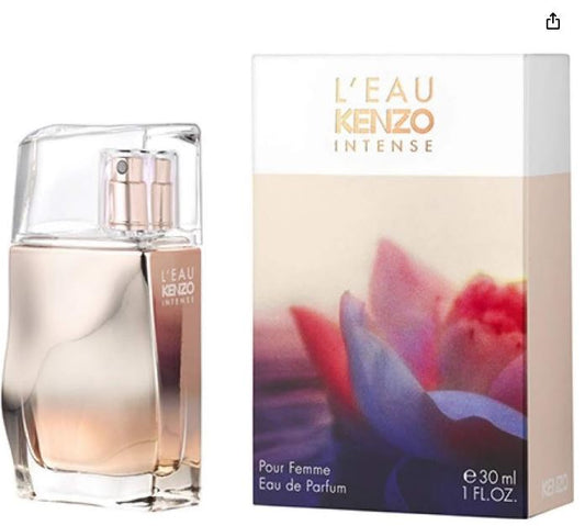 Kenzo L'eau Intense Pour Femme 30ml Eau De Parfum Natural Spray Vaporisateur Profumo Donna Discontinuato4404